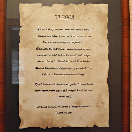 Masoveria La Roca Sagas Экстерьер фото